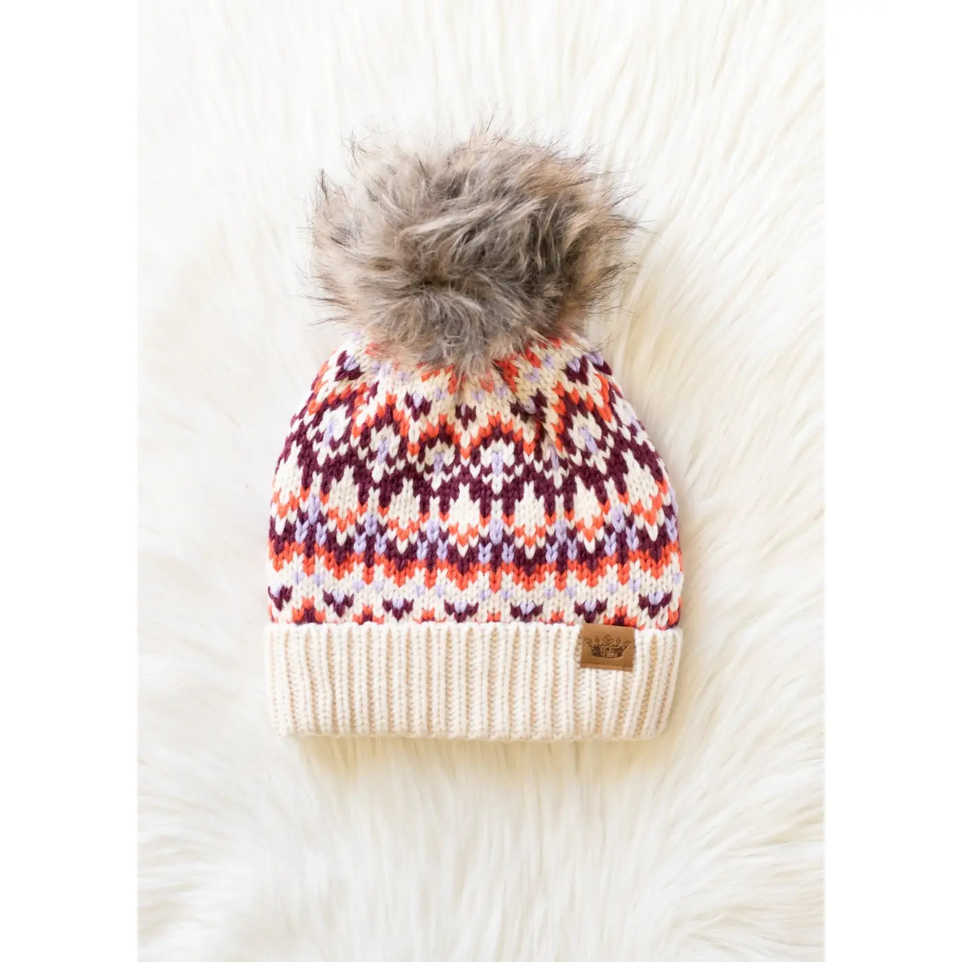 Sweet Feeling Pom Hat