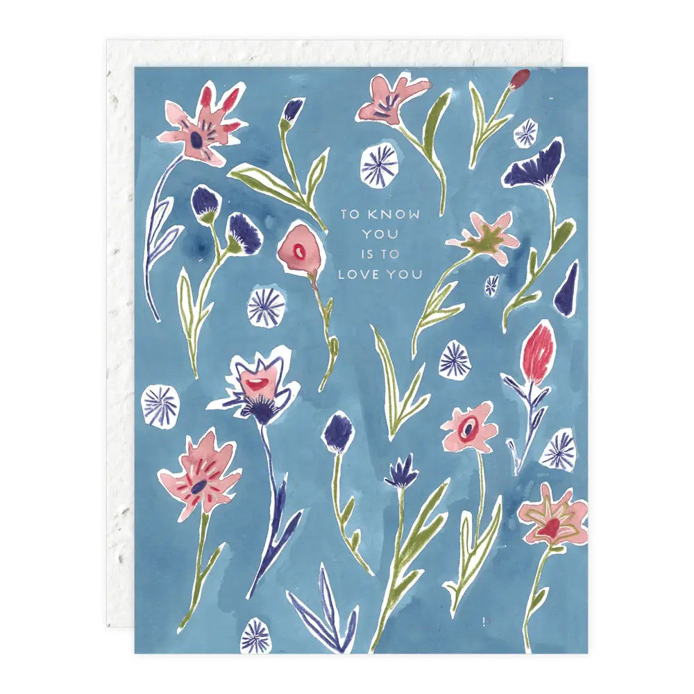 Ditzy Flowers | Love & Friendship Card