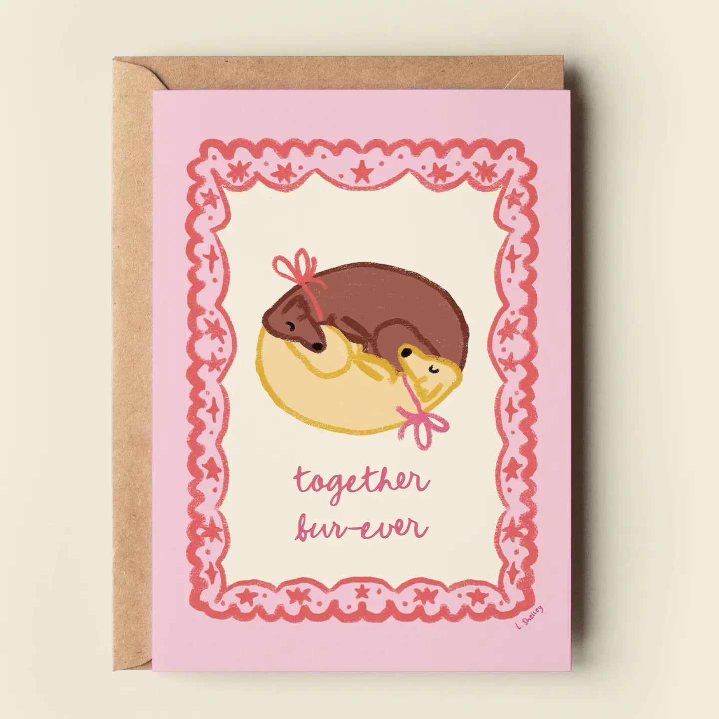 Together Fur-Ever Greeting Card