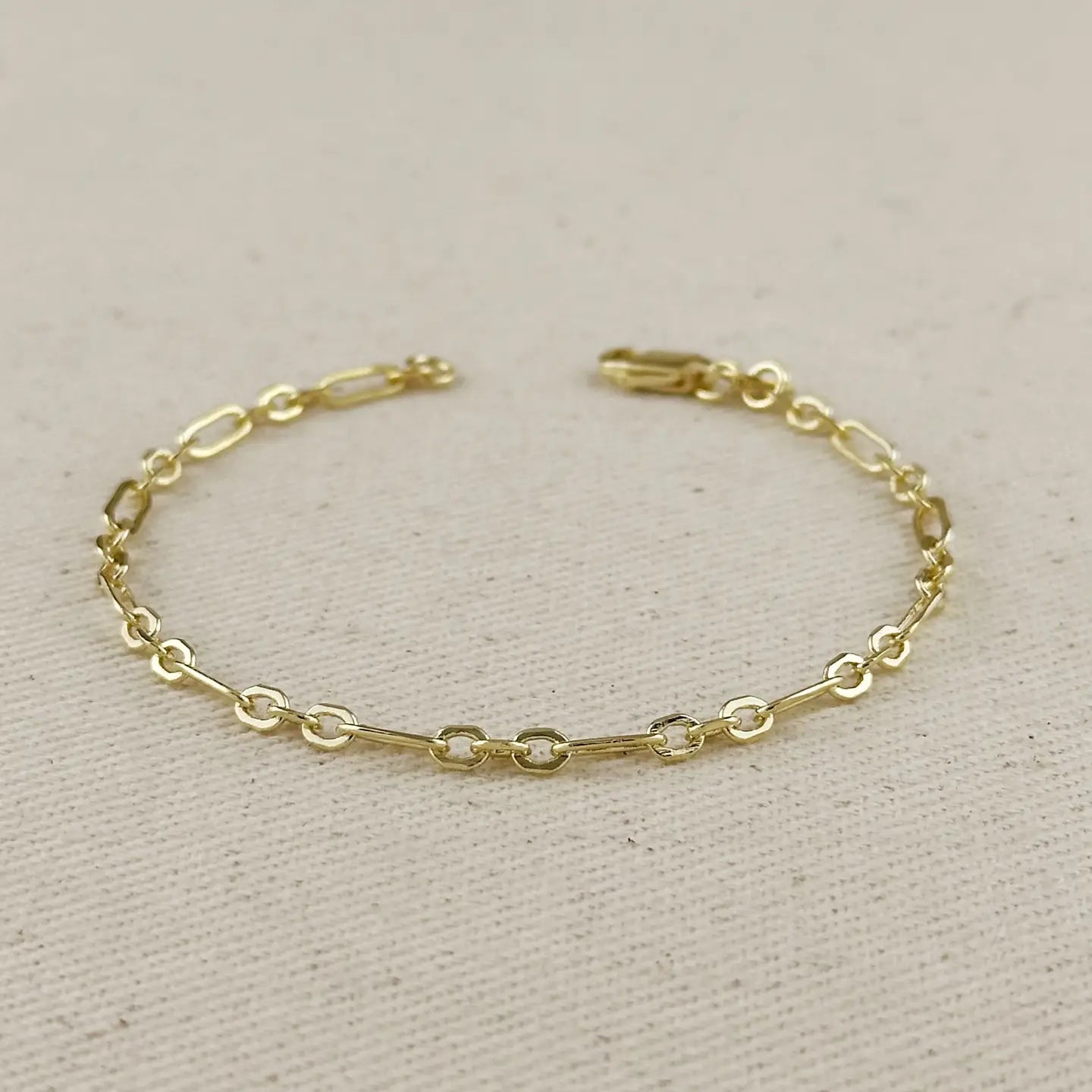 Mixed Paperclip Bracelet
