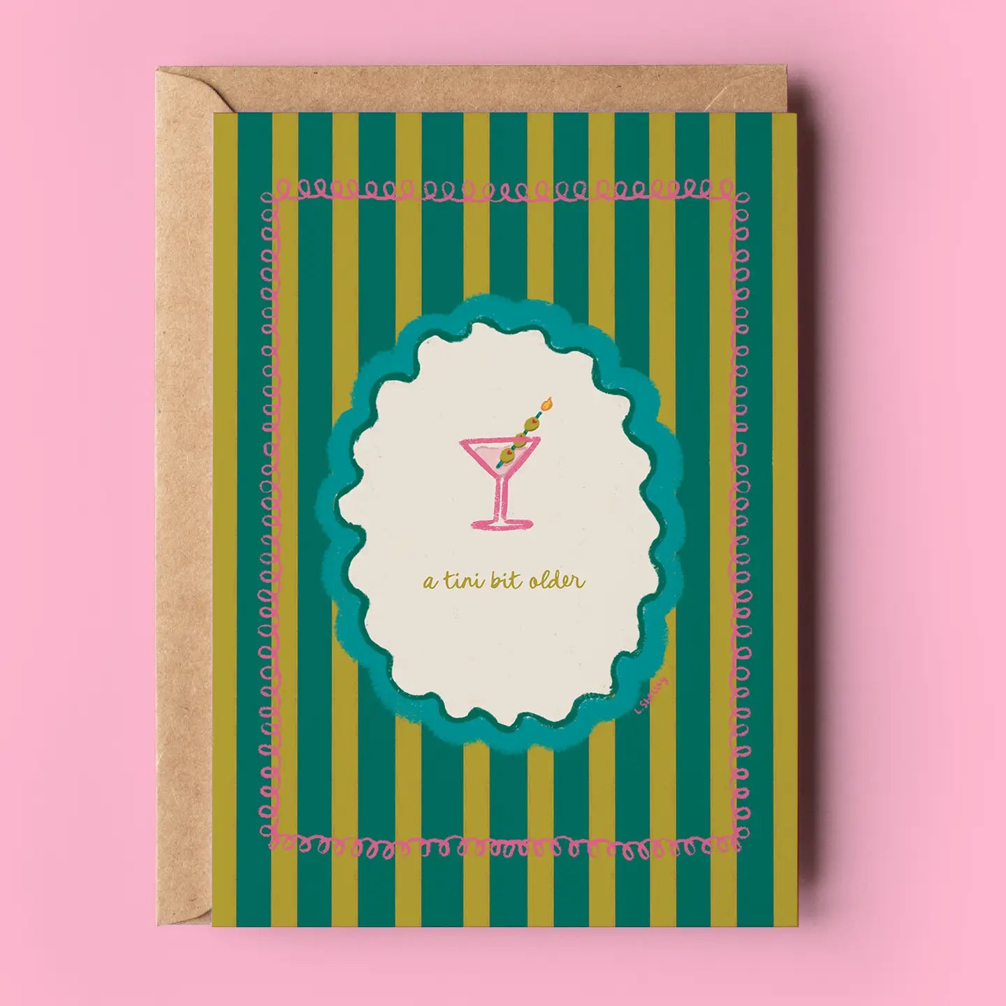 A Tini Bit Older Birthday Card