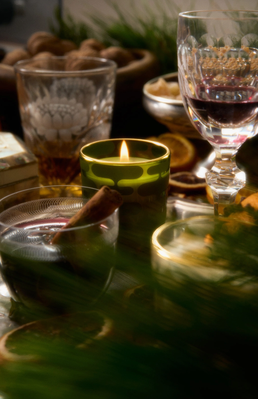 Rewined Wine Under the Tree Holiday Candle 2.5 oz