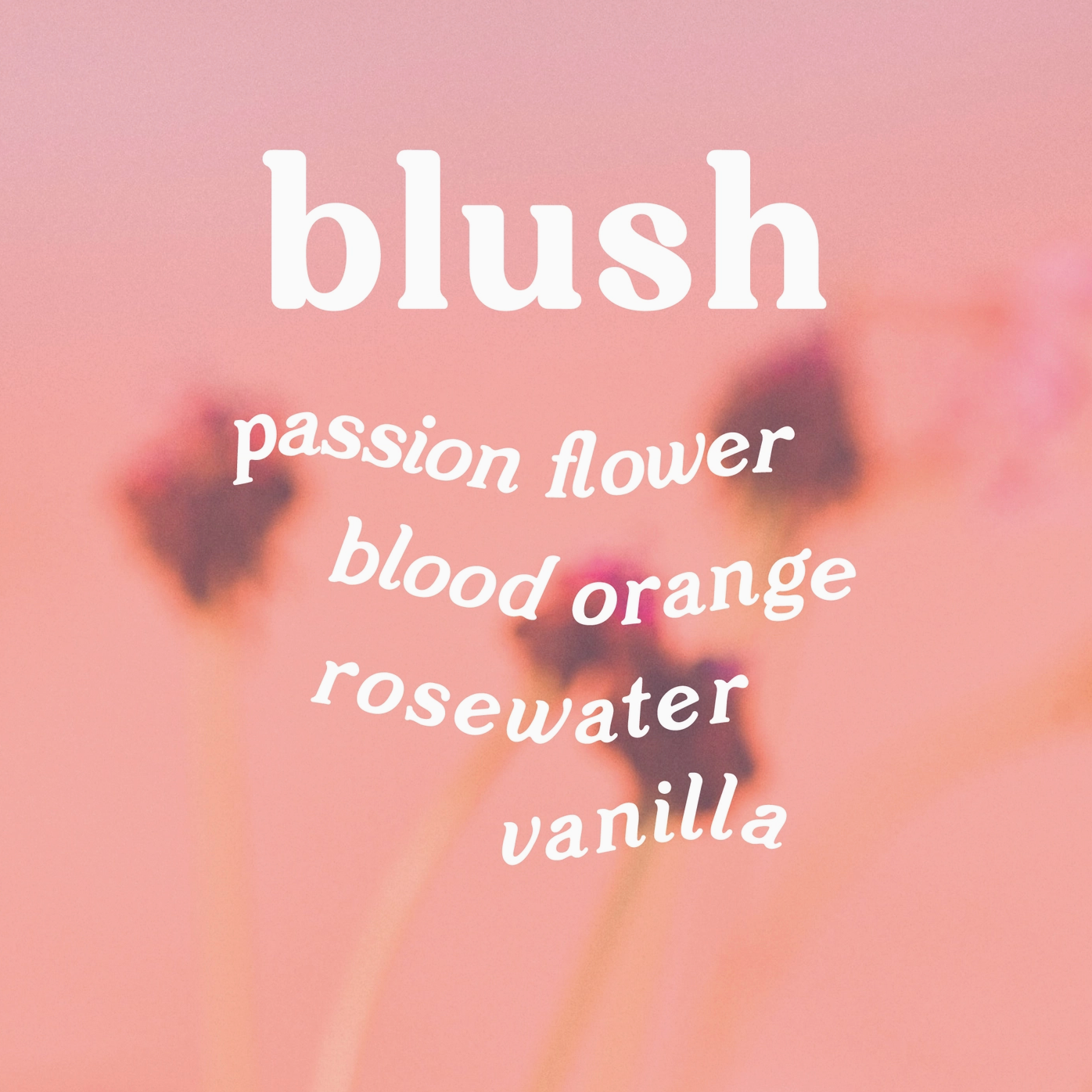 Blush 9 oz. Hue Candle (Campari Chiffon)