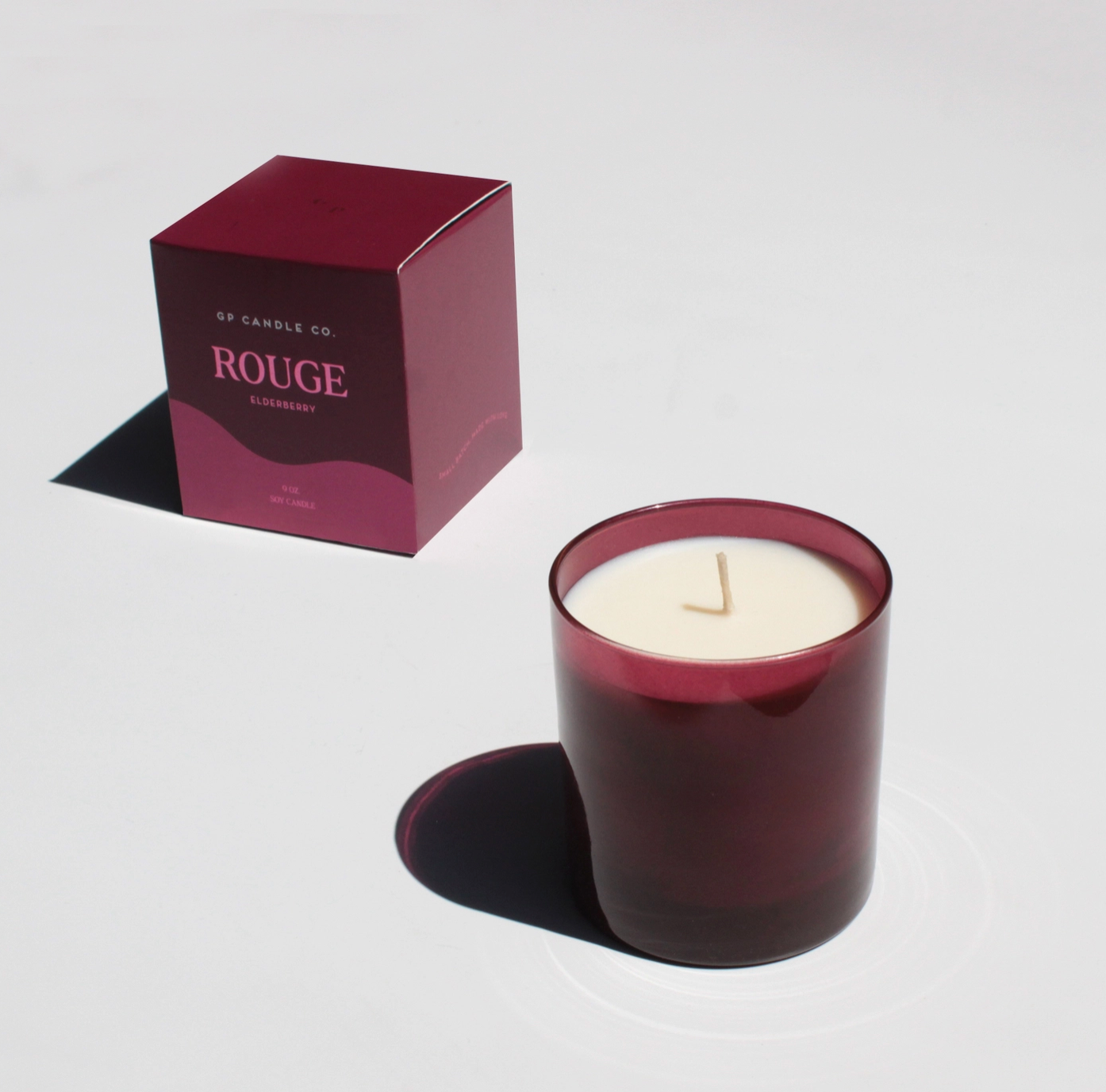 Rouge 9 oz. Hue Candle (Elderberry)