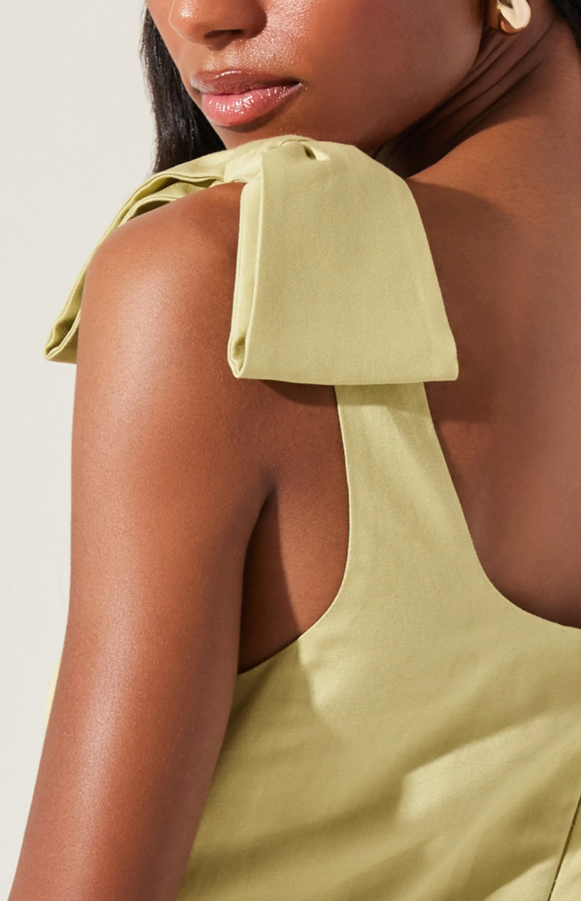 Jessica Bow Detail Sleeveless Top