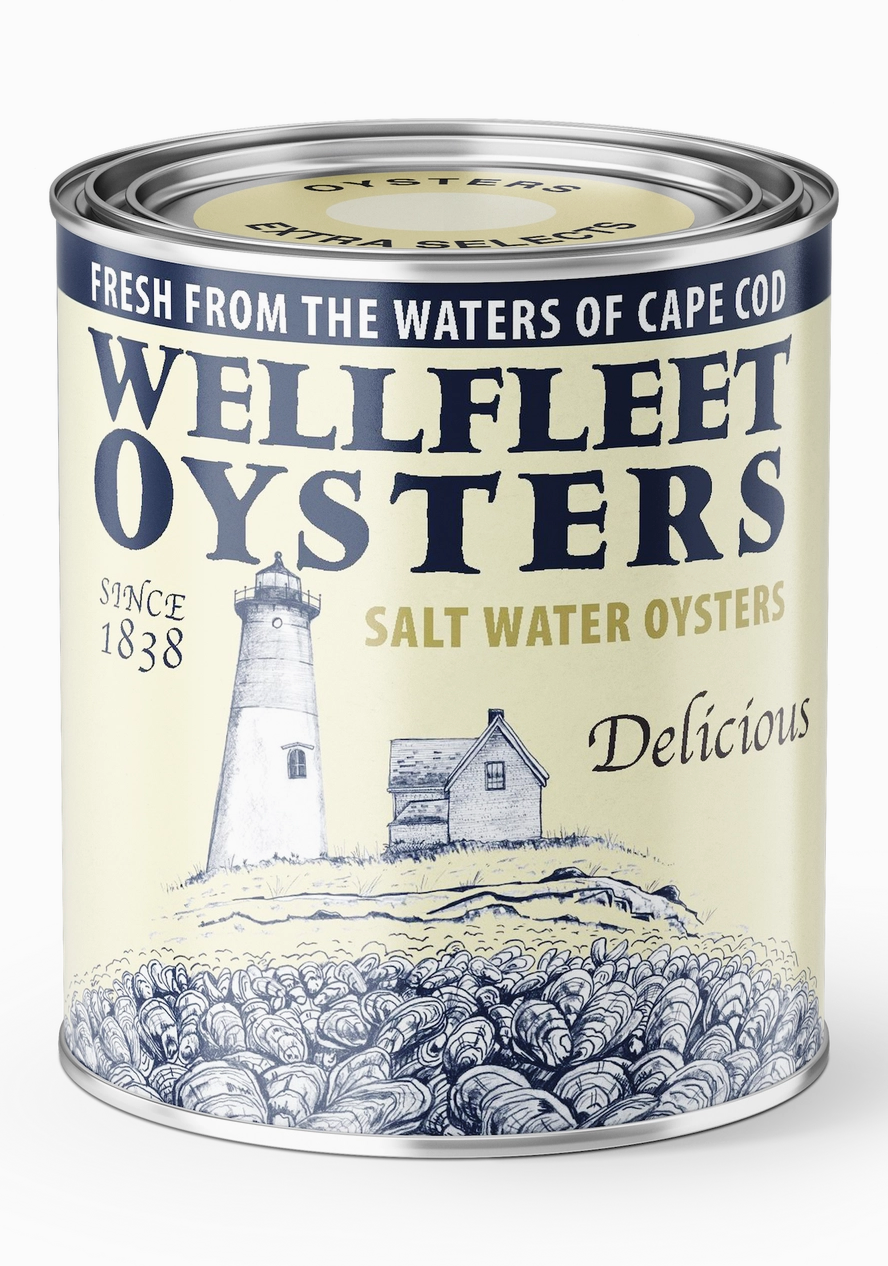 Vintage Wellfleet Oyster Candle