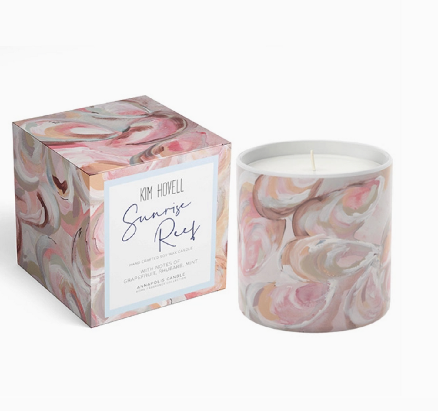 Kim Hovell Collection - Sunrise Reef Boxed Candle