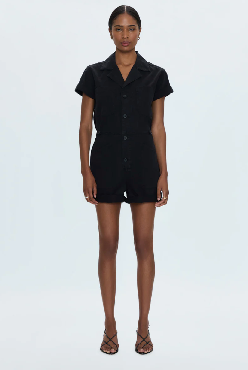 Parker Romper - Fade To Black