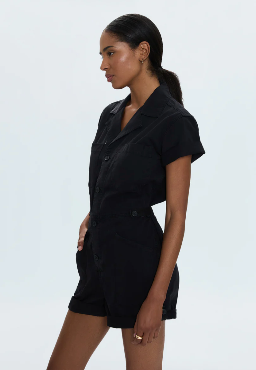 Parker Romper - Fade To Black