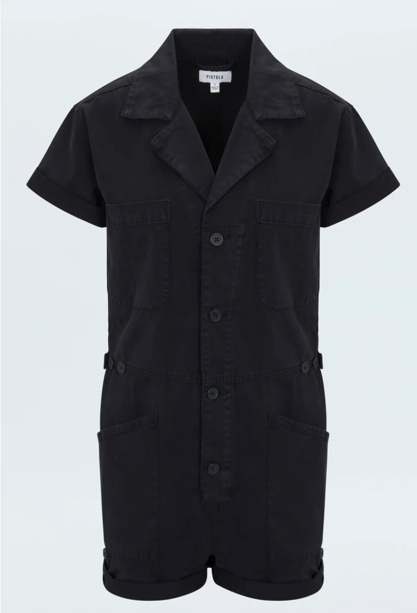 Parker Romper - Fade To Black
