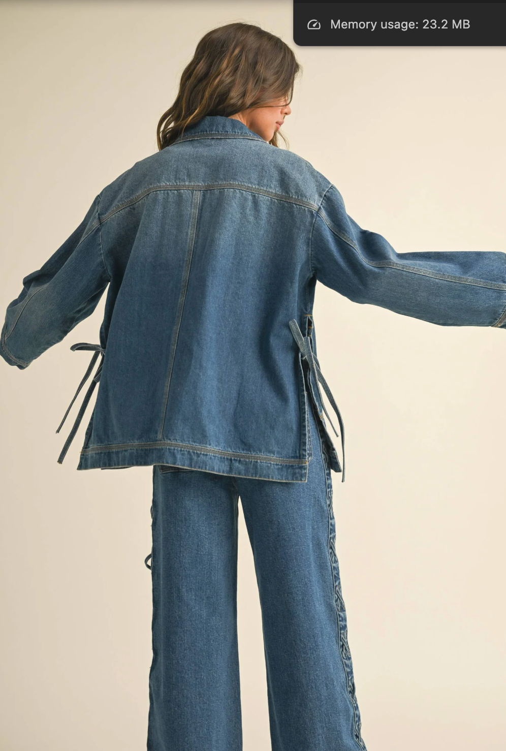 Bella Tied Denim Jacket