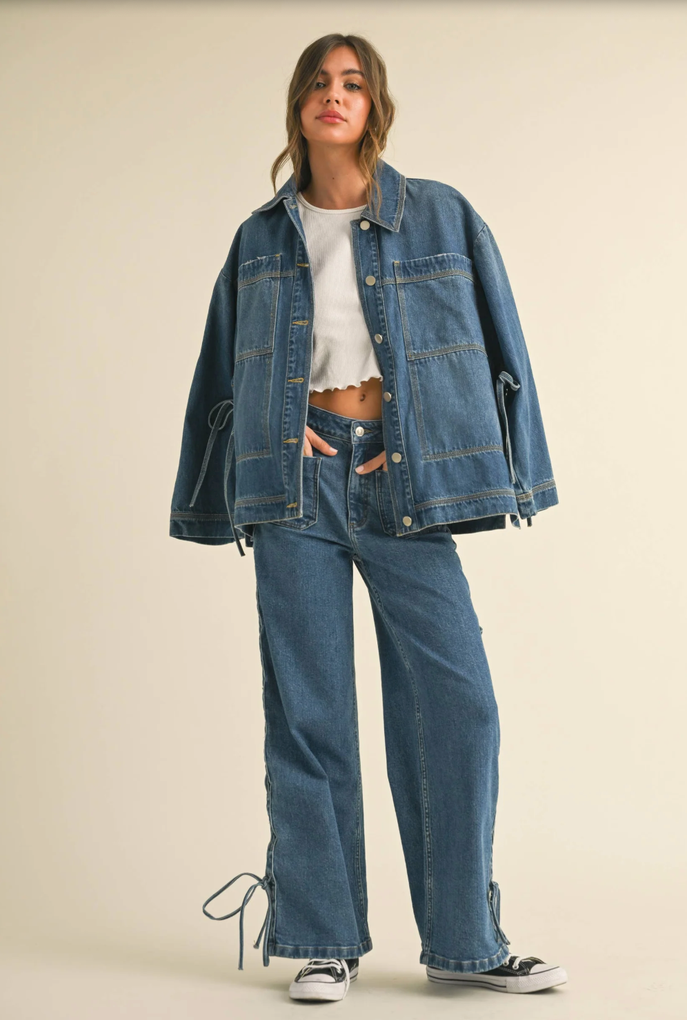 Bella Tied Denim Jacket