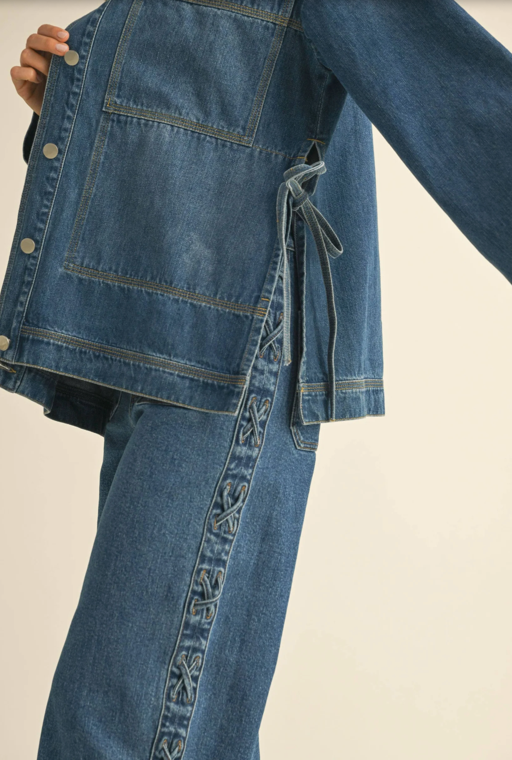 Bella Tied Denim Jacket