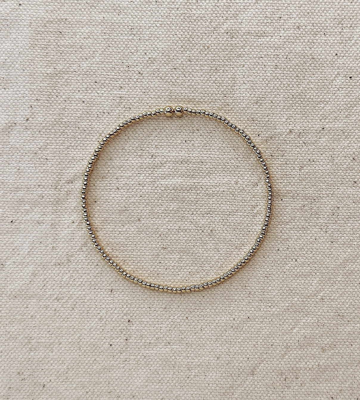 Mini Beaded Cuff Bracelet