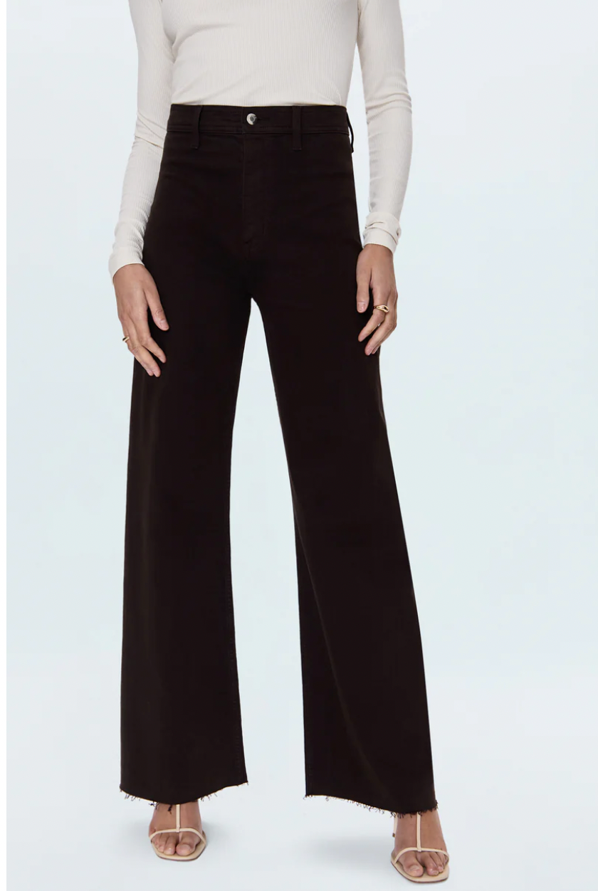 PENNY HIGH RISE WIDE LEG - MOCHA