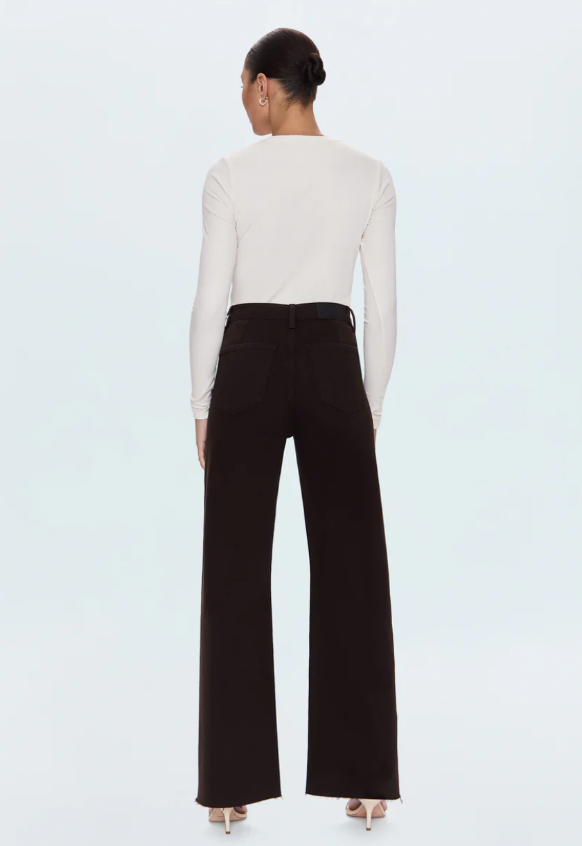 PENNY HIGH RISE WIDE LEG - MOCHA
