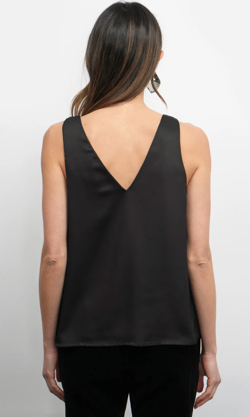 Kassi Shoulder Knot Satin Top