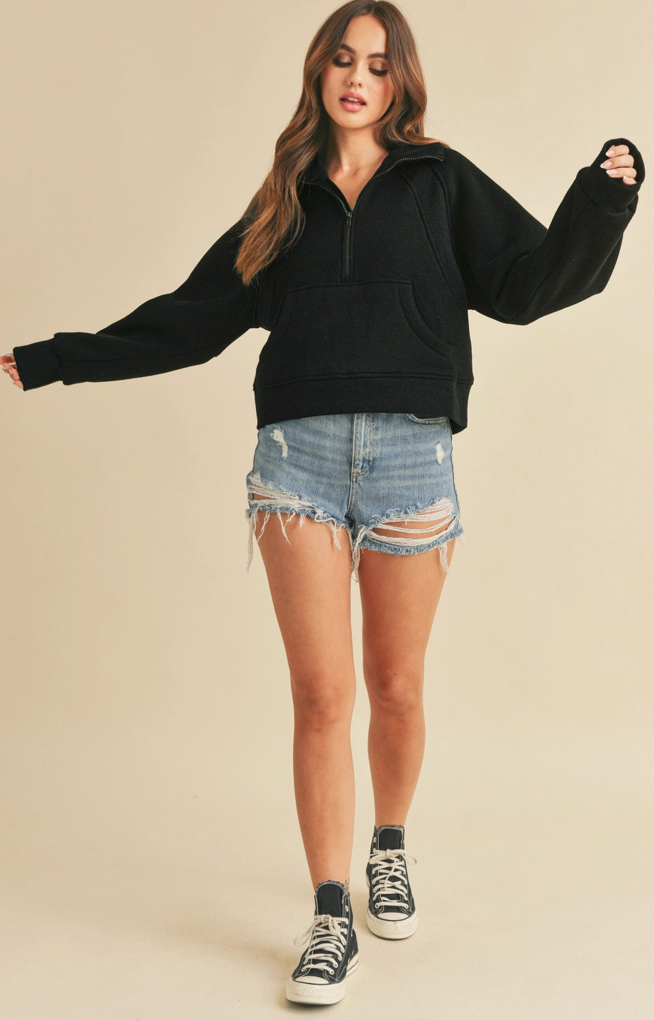 Jane Pullover - Black