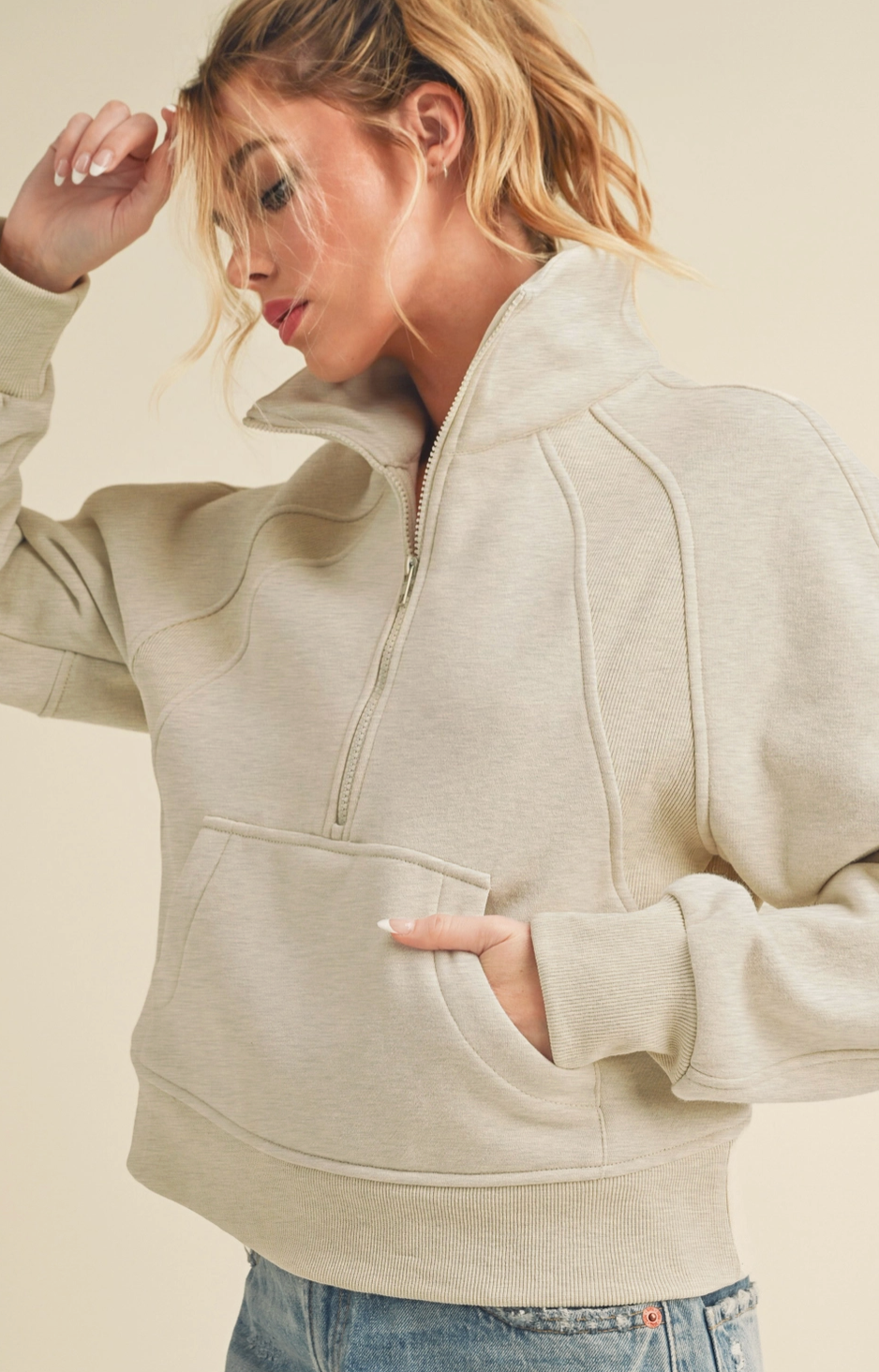 Jane Pullover - Bone