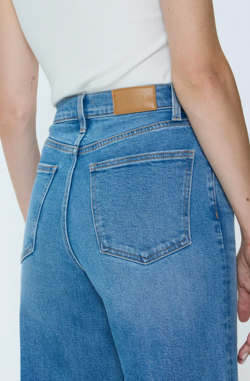 Lana Crop High Rise Ultra Wide Leg - Wild Heart