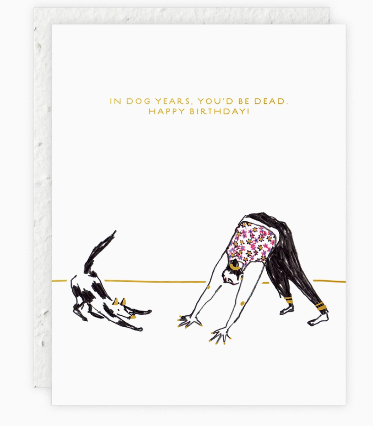 Dog Years - Birthday Card