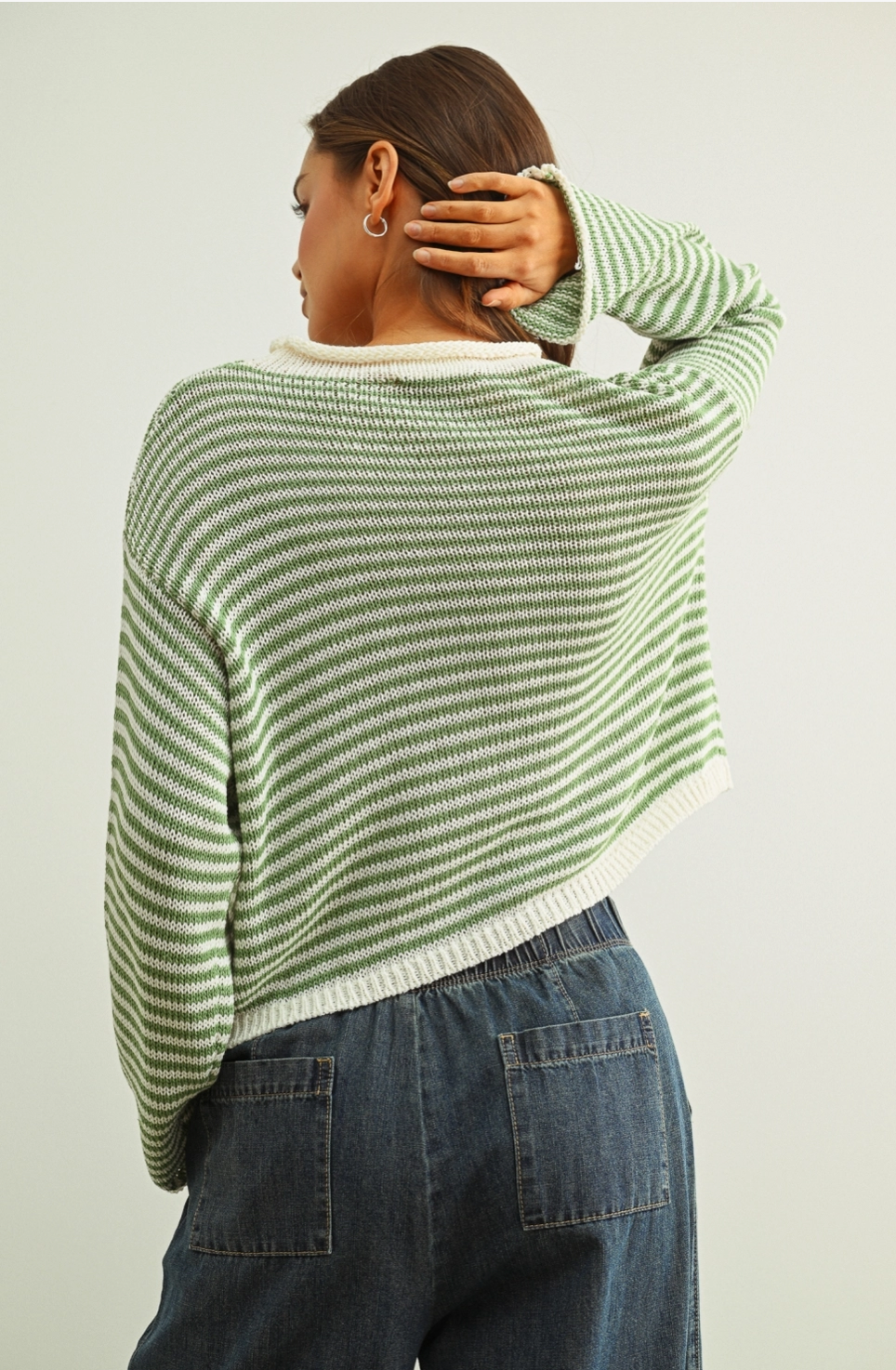 Matcha Maya Knit Cardigan