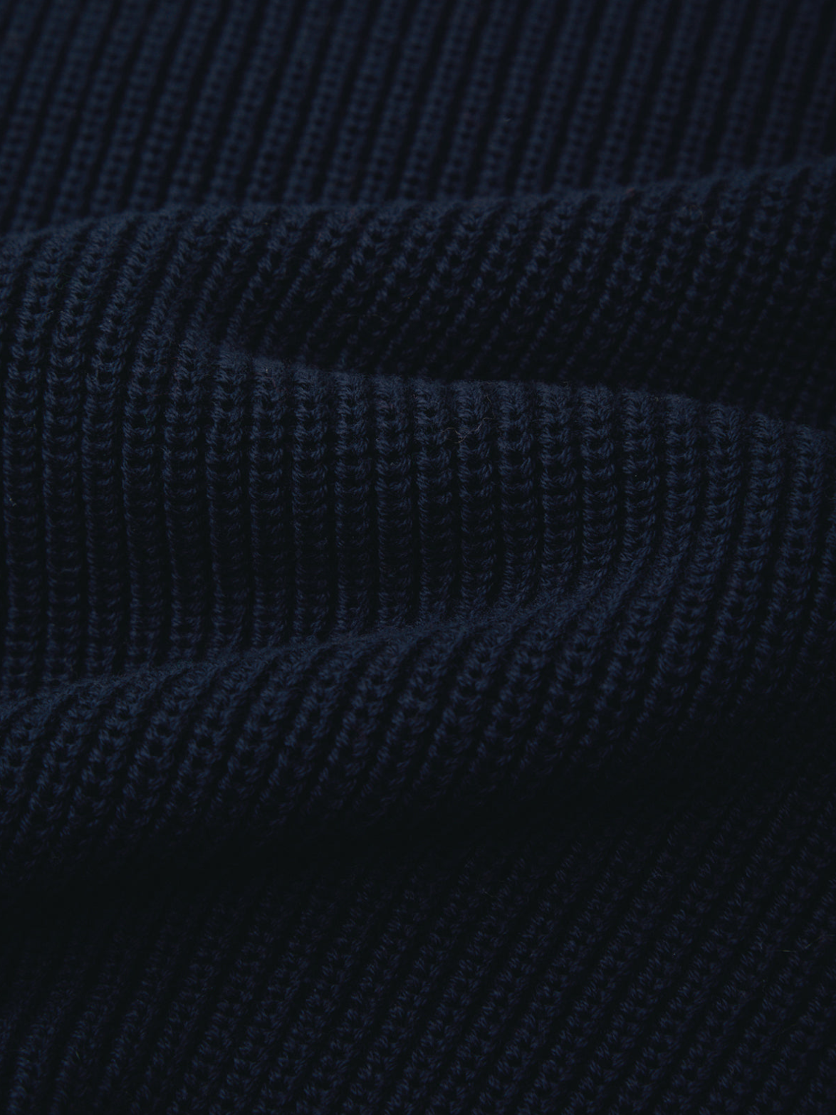 DAPHNE CROPPED PULLOVER - DARK BLUE