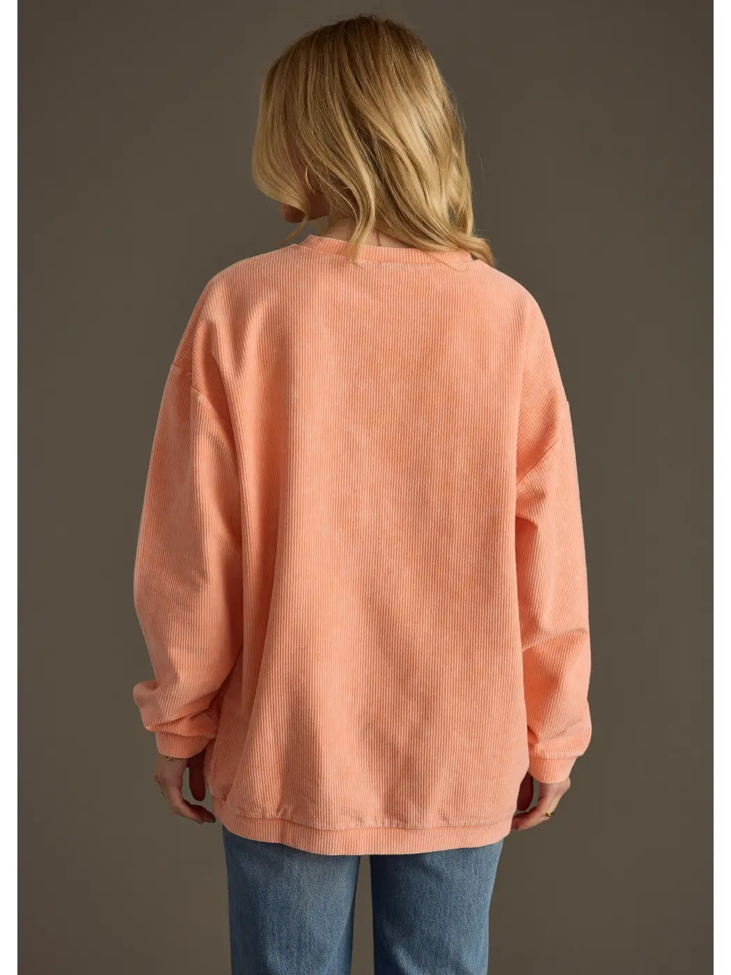 Day Drinking Ribbed Sweatshirt