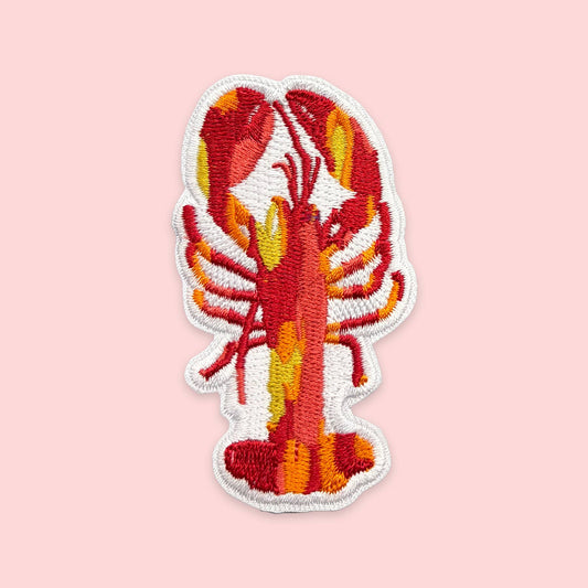 Lobster Iron-On Patch