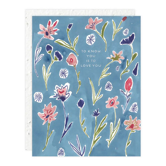 Ditzy Flowers | Love & Friendship Card