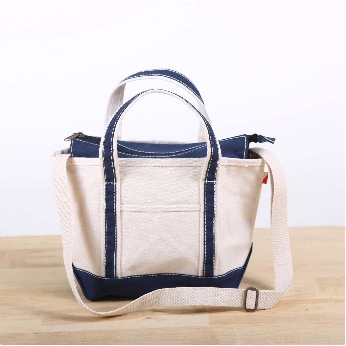 Navy Crossbody Mini Tote
