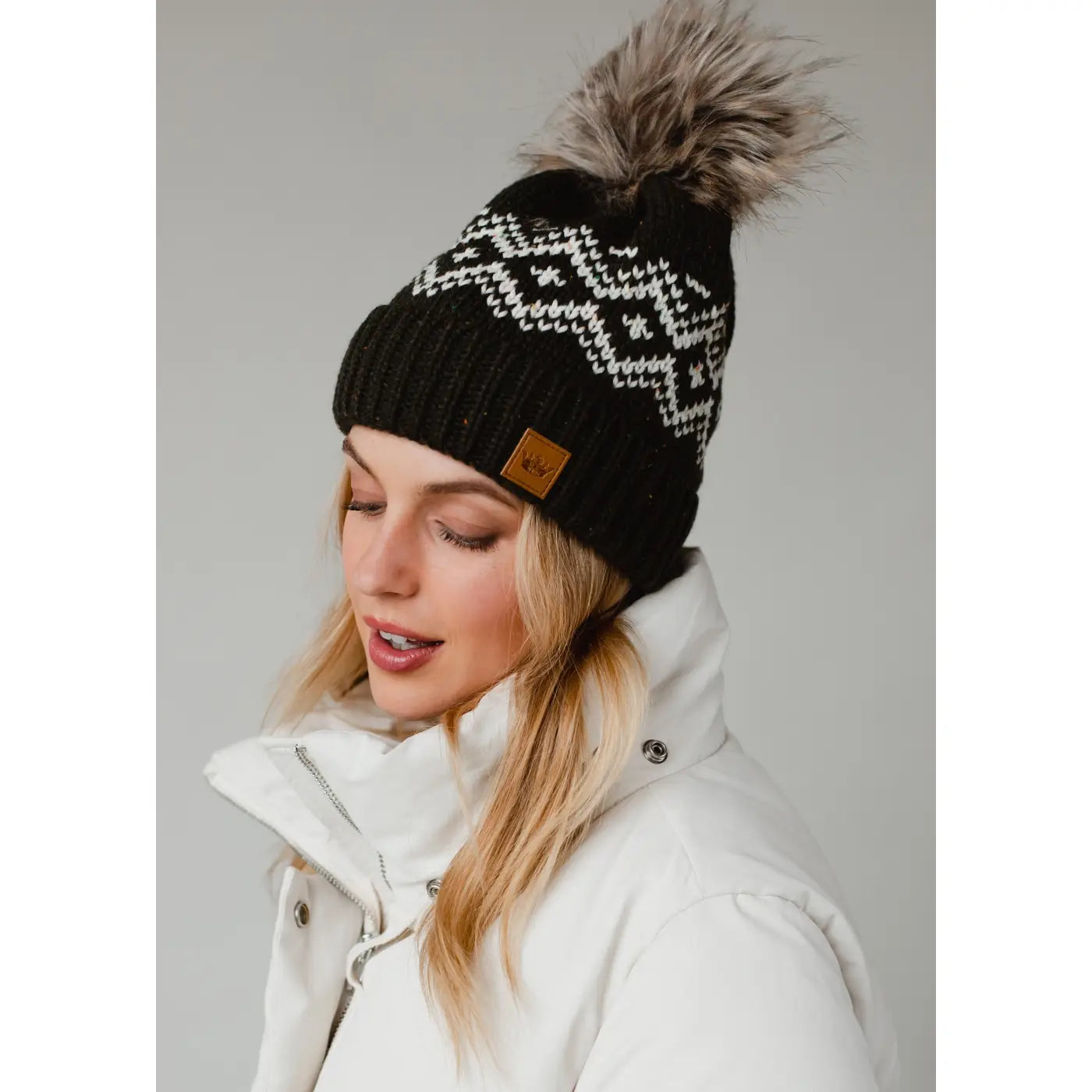 Olive Holland Pom Hat