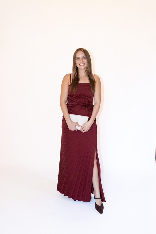 Paulette Satin Slip Dress