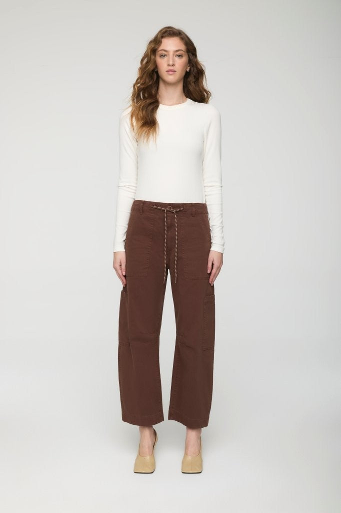 SABRINA  CURVED UTILITY PANTS