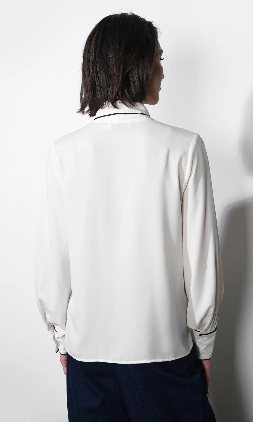 Shai Tie Neck Blouse