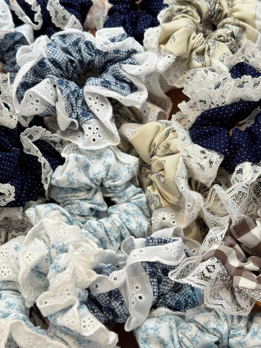 Hand Sewn Scrunchie