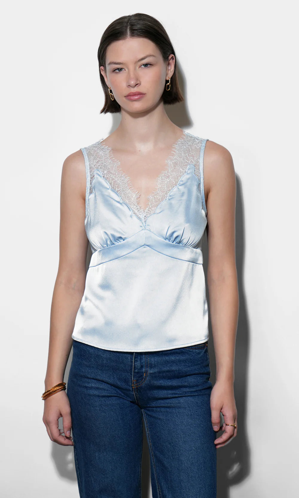 Isis Lace Detail Satin Cami