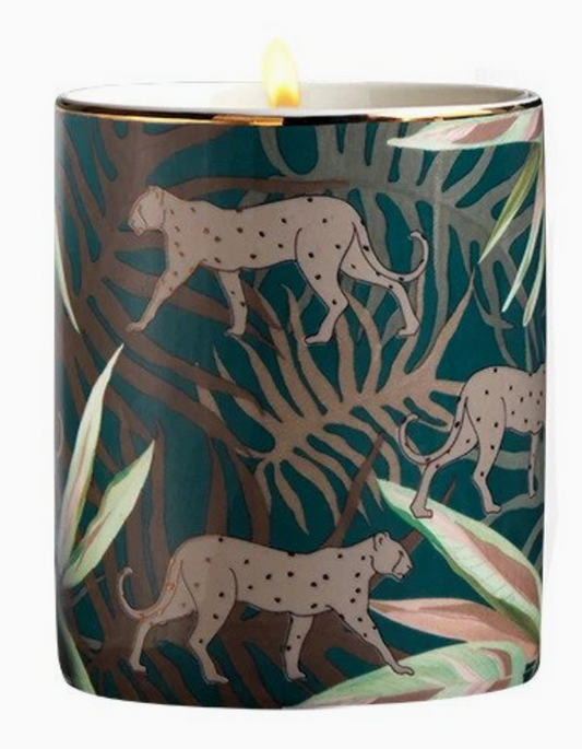 Leopard Luxury Candle