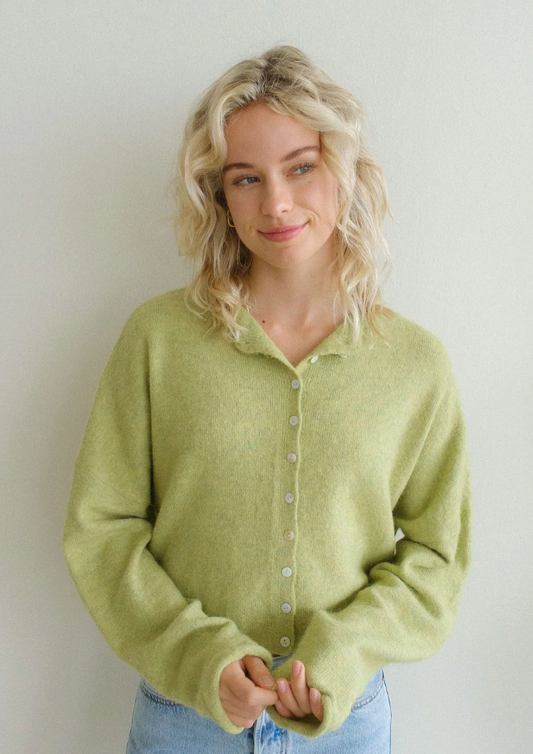 Lemongrass Piper Cardigan