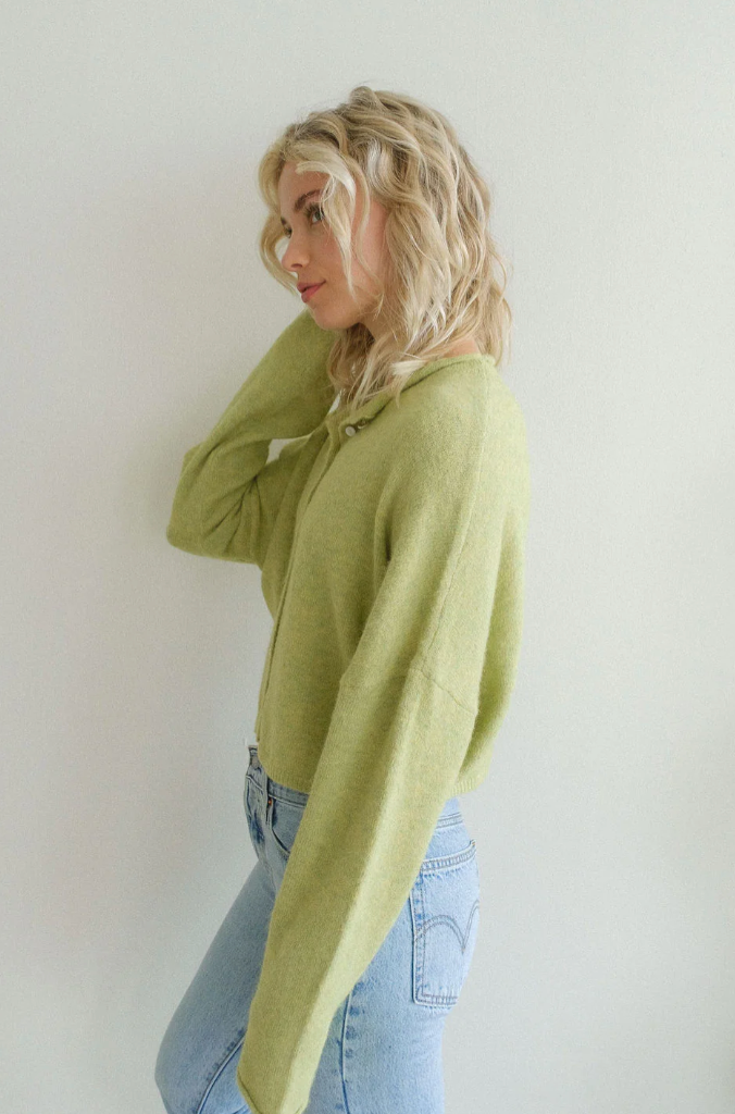 Lemongrass Piper Cardigan