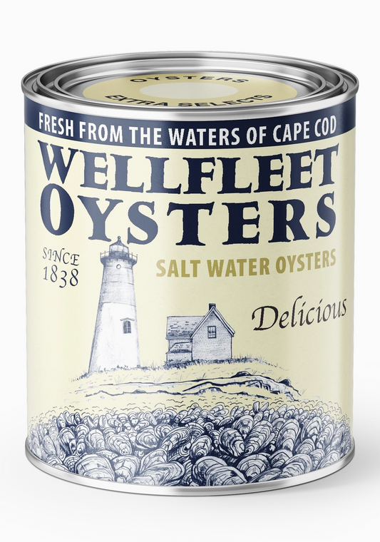 Vintage Wellfleet Oyster Candle
