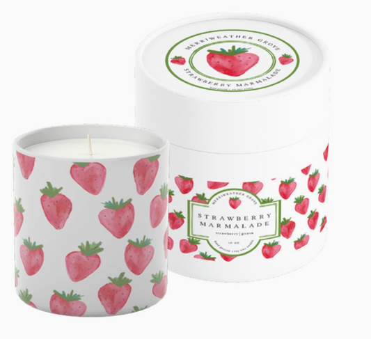 Merriweather Grove Strawberry Marmalade Candle
