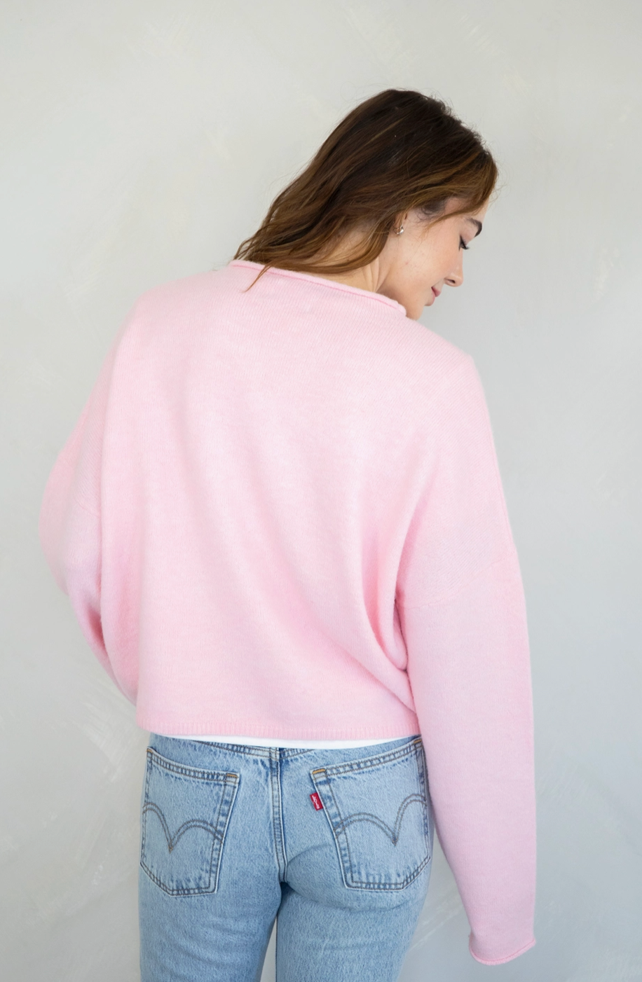 Light Pink Piper Cardigan