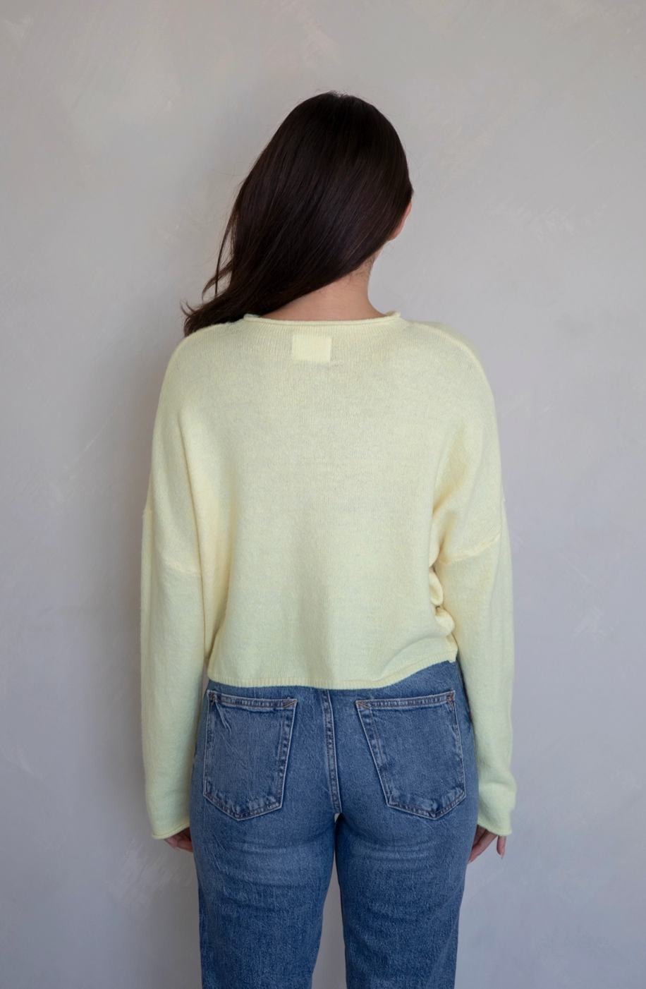 Butter Yellow Piper Cardigan