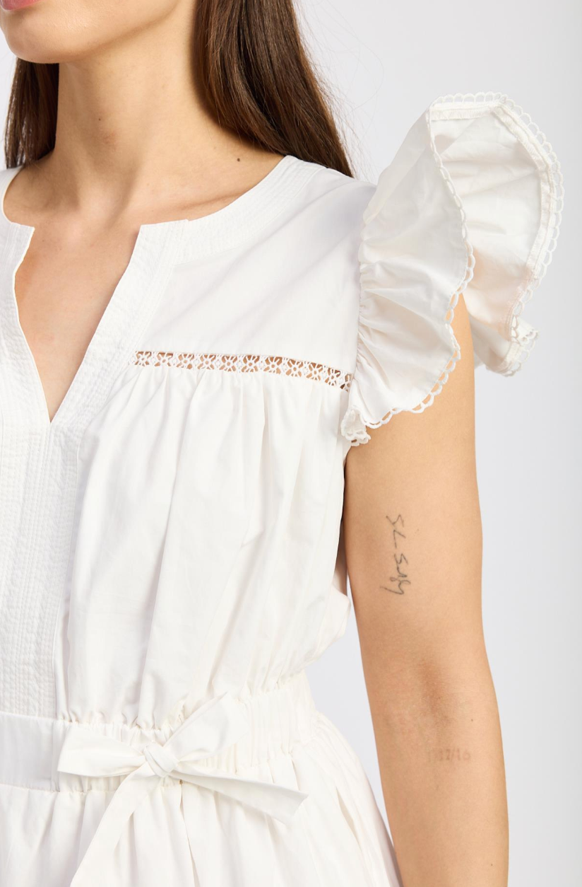 Isabella Poplin Mini Dress