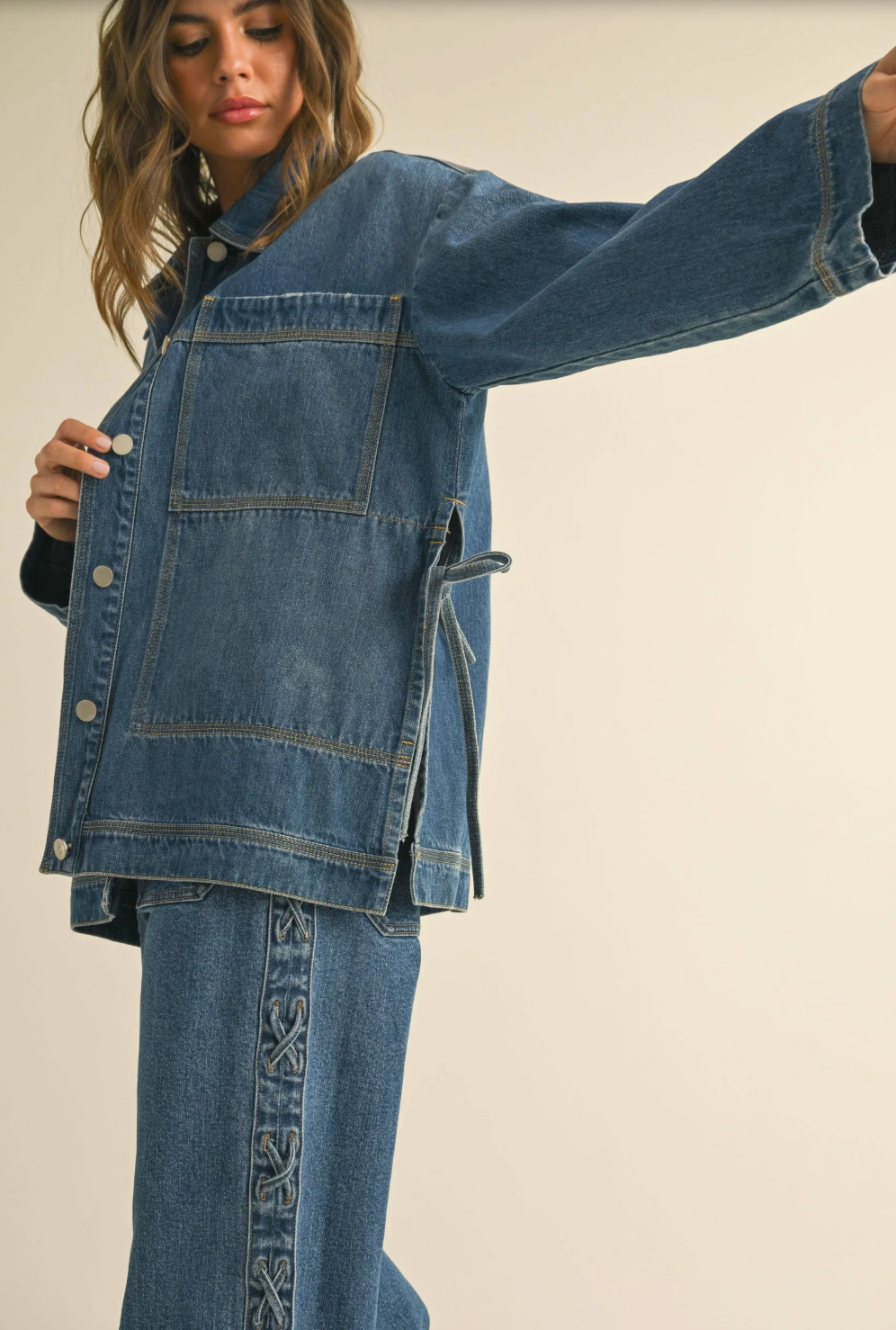 Bella Tied Denim Jacket