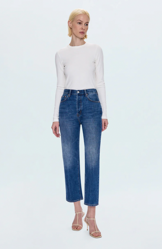 CASSIE CROP SUPER HIGH RISE STRAIGHT -  FAIRVIEW