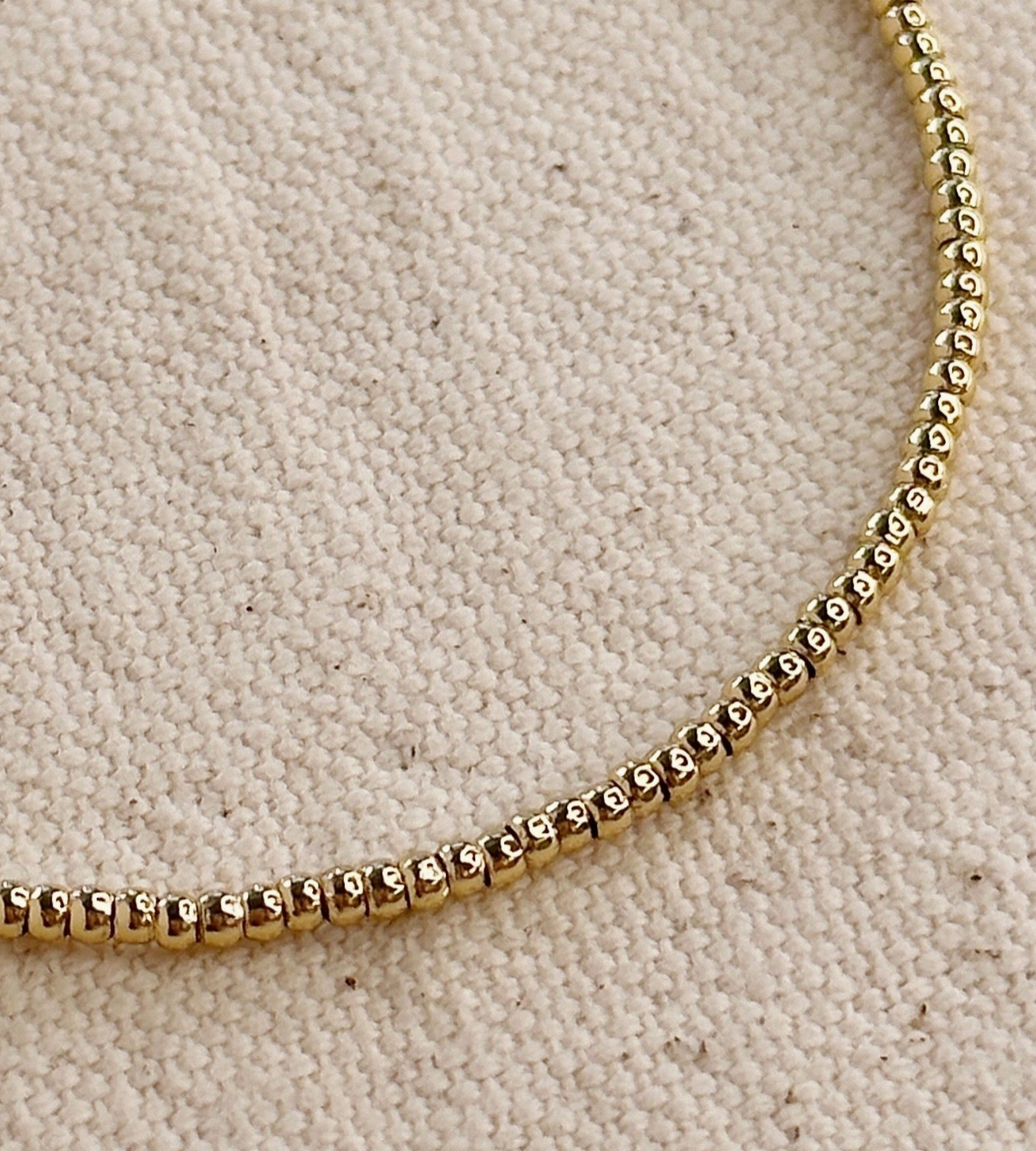 Mini Beaded Cuff Bracelet