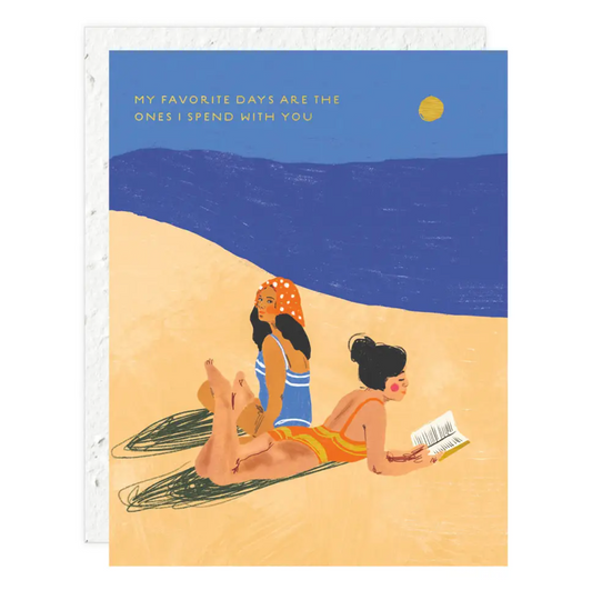 Beach Girls - Love + Friendship Card