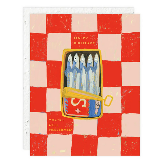 Sardines - Birthday Card